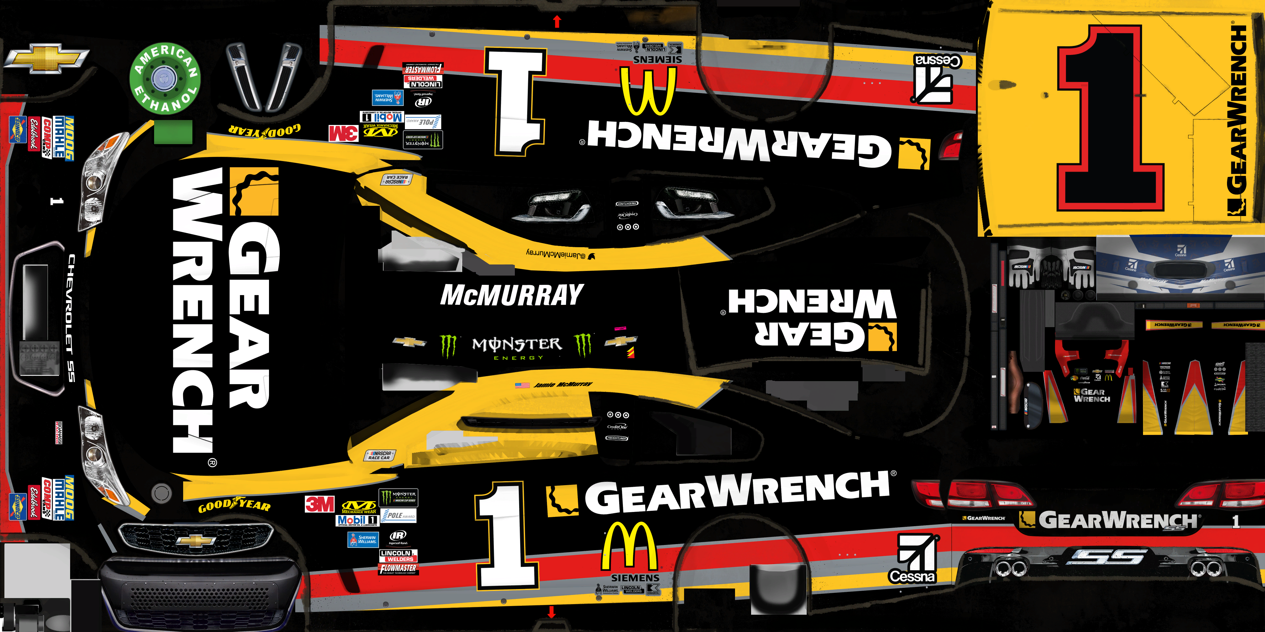 #1 Jamie McMurray (Richmond)