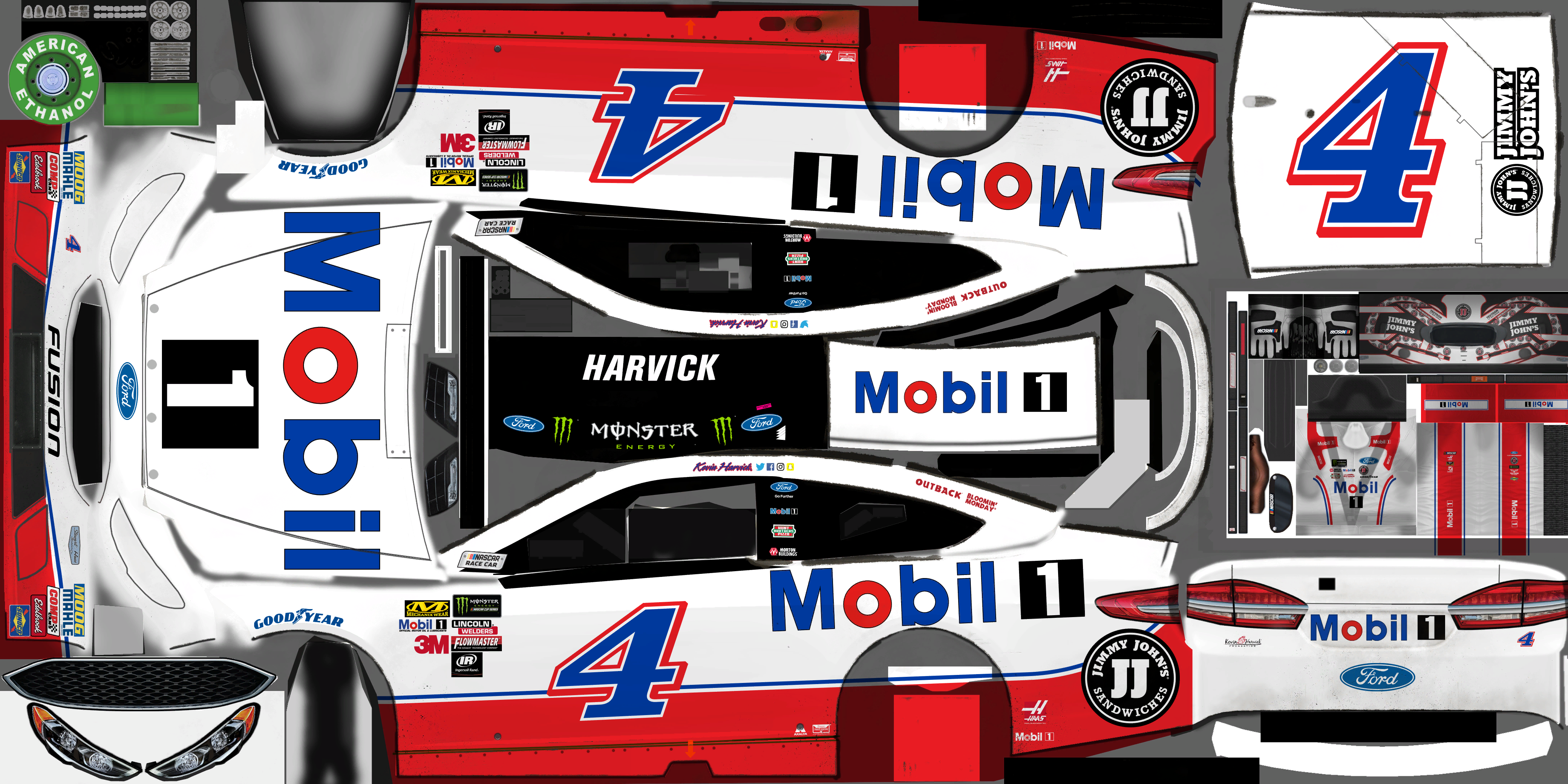 #4 Kevin Harvick (Sonoma)