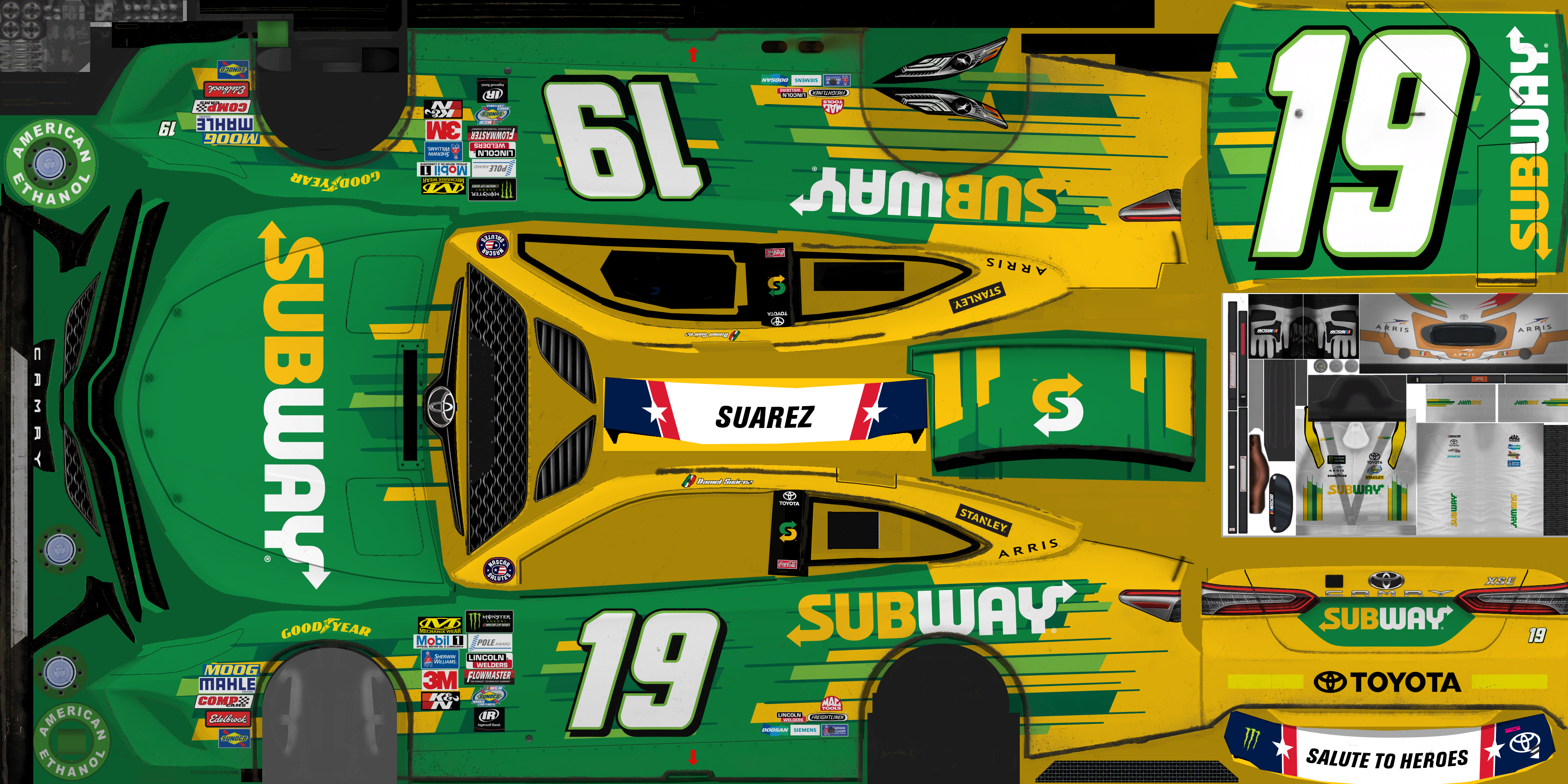 #19 Daniel Suarez