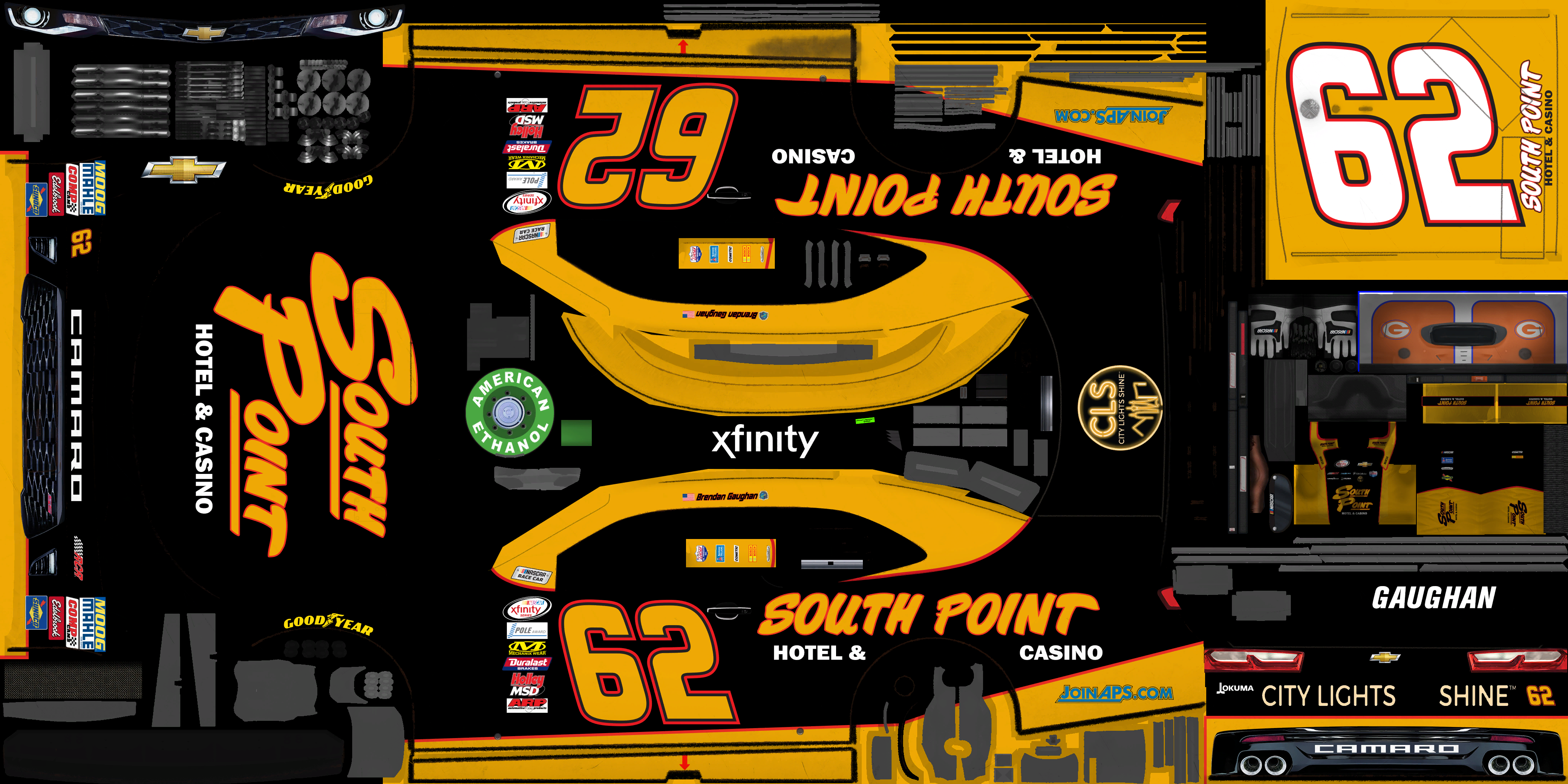 #62 Brendan Gaughan