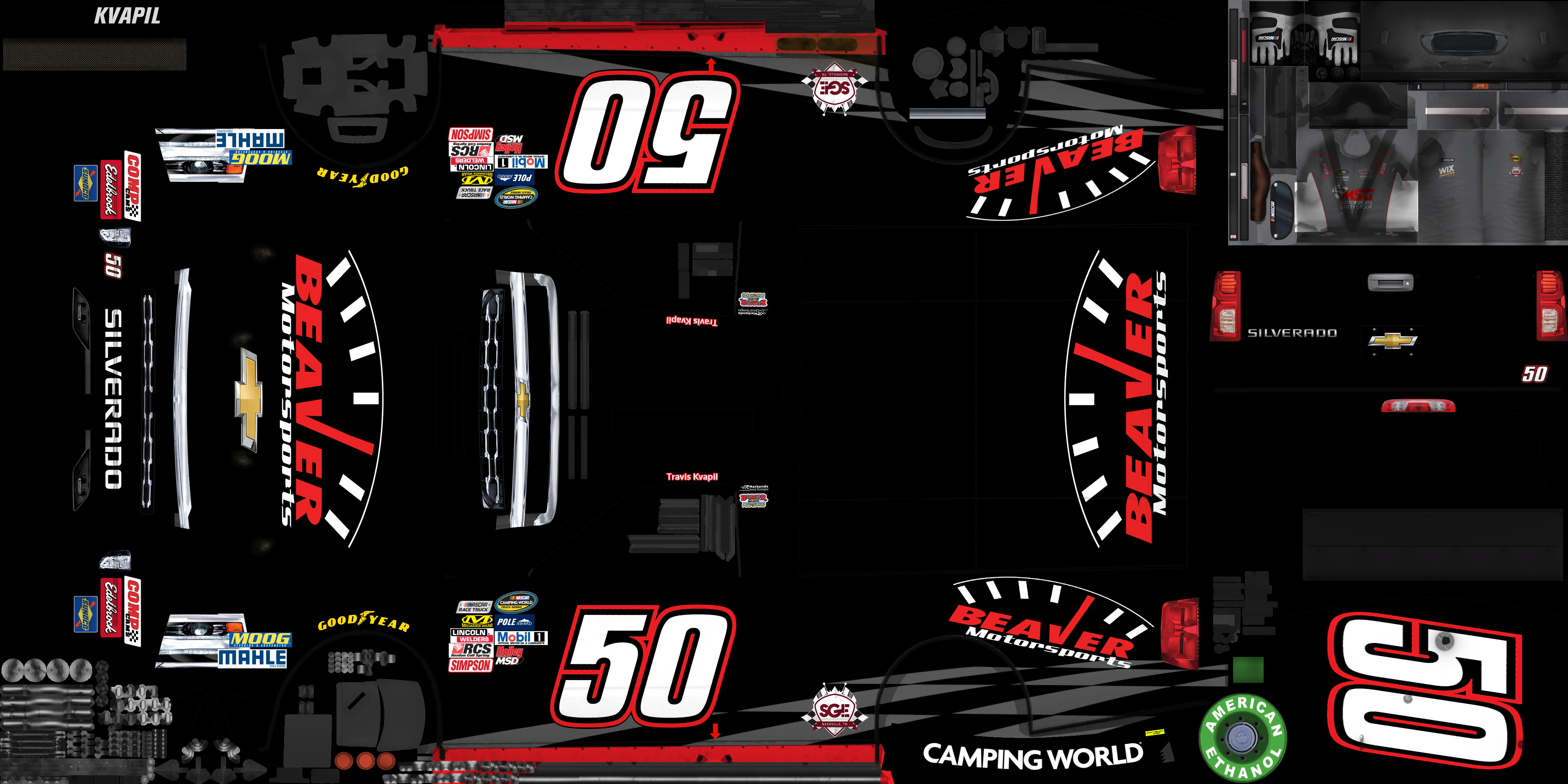 #50 Travis Kvapil (Old)