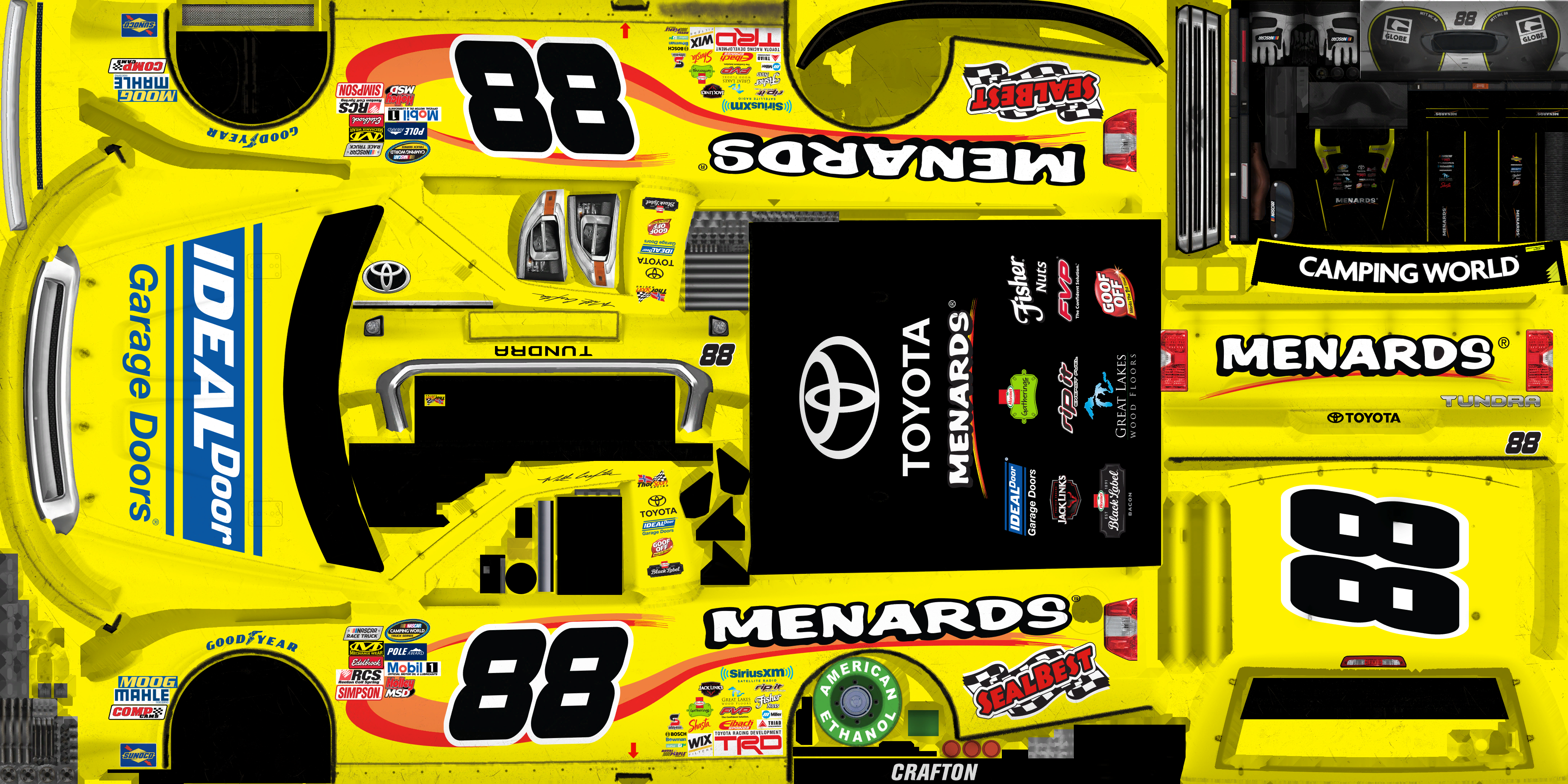 NASCAR Heat 2 - #88 Matt Crafton