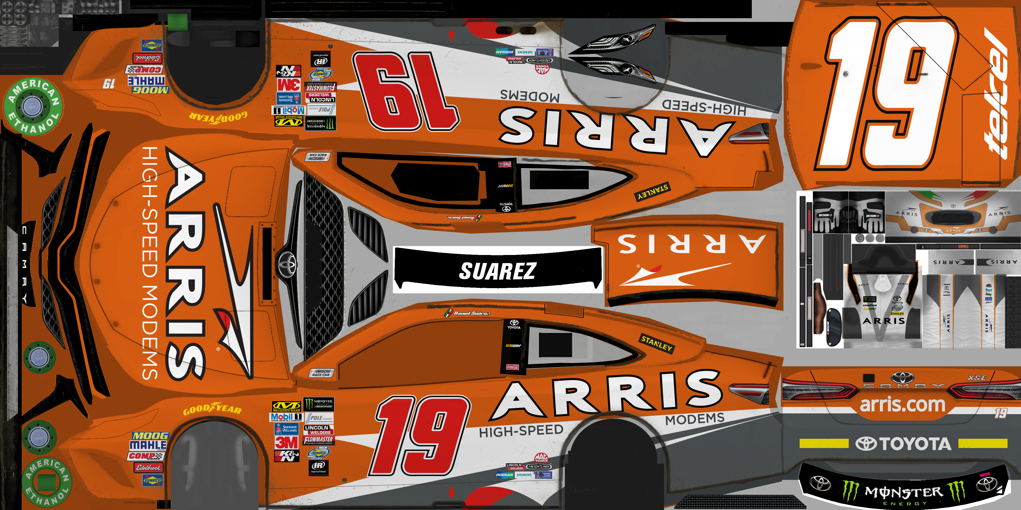 #19 Daniel Suarez (Martinsville)