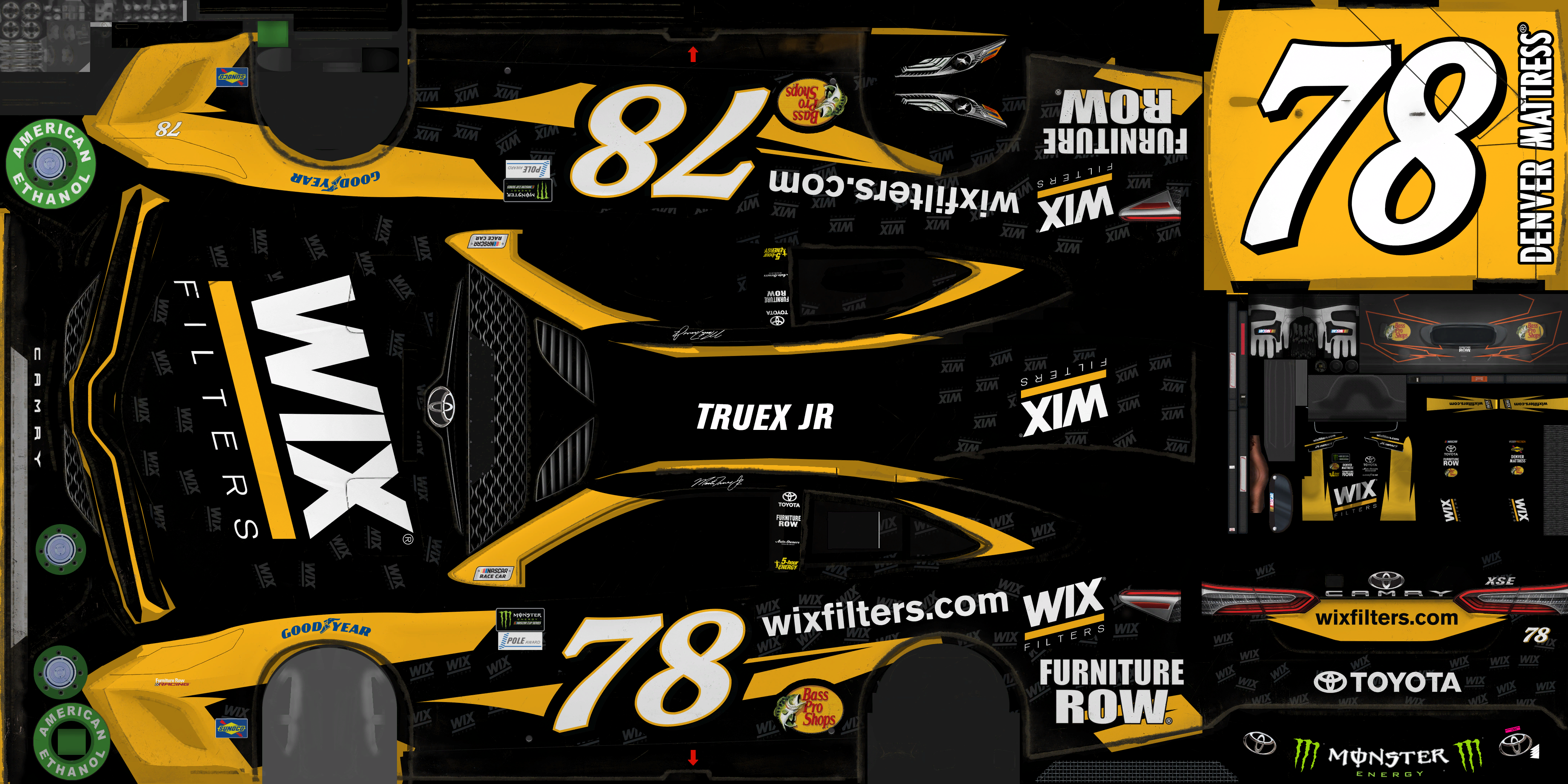 #78 Martin Truex Jr. (New Hampshire)