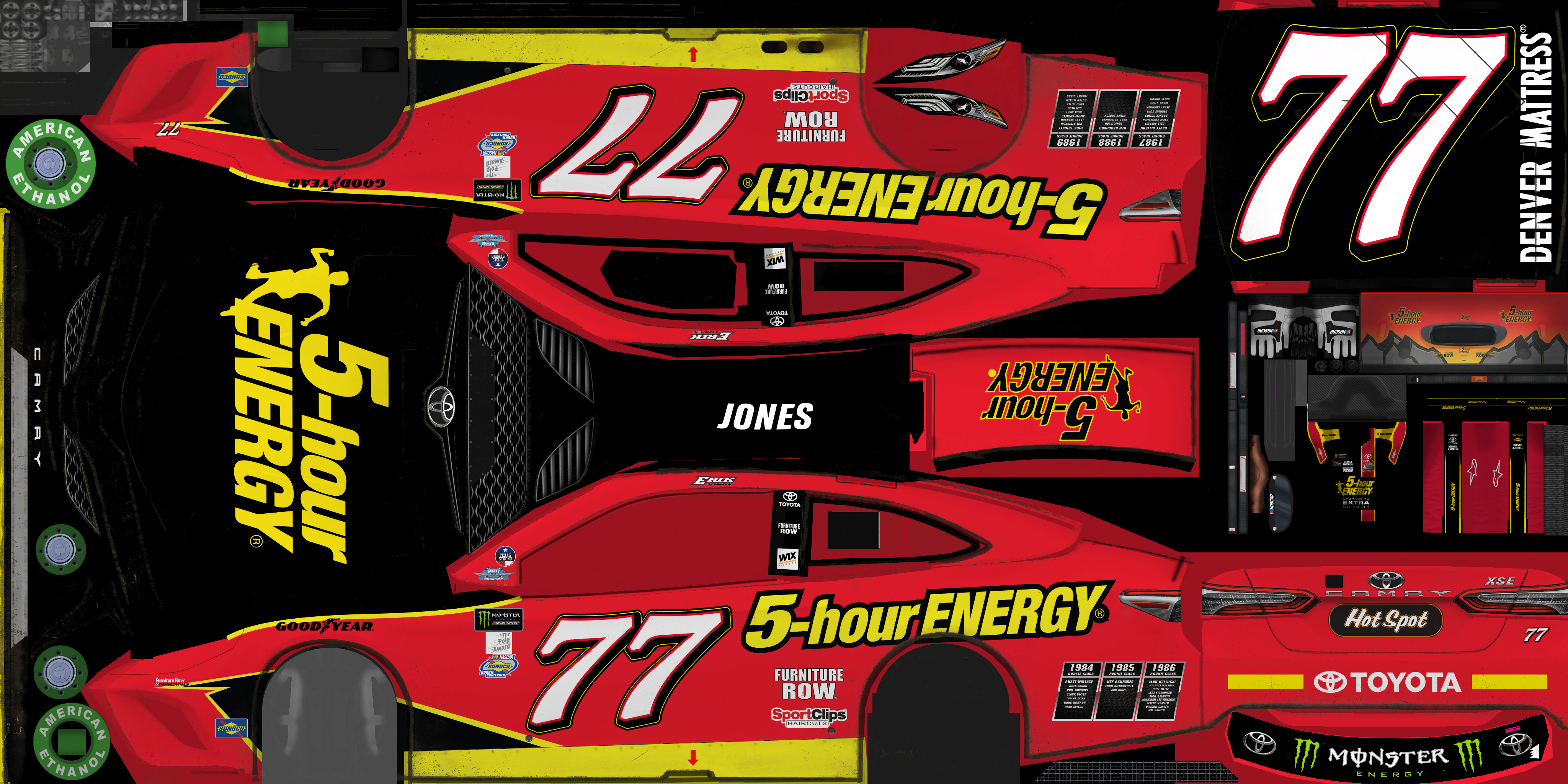 NASCAR Heat 2 - #77 Erik Jones