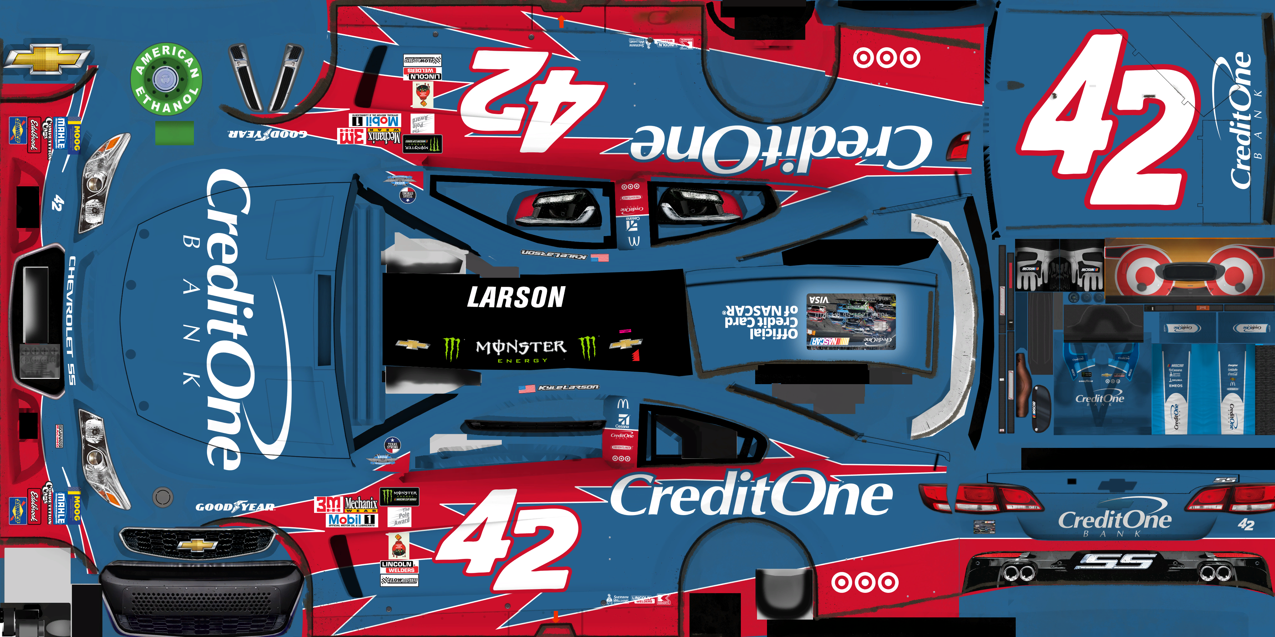 NASCAR Heat 2 - #42 Kyle Larson