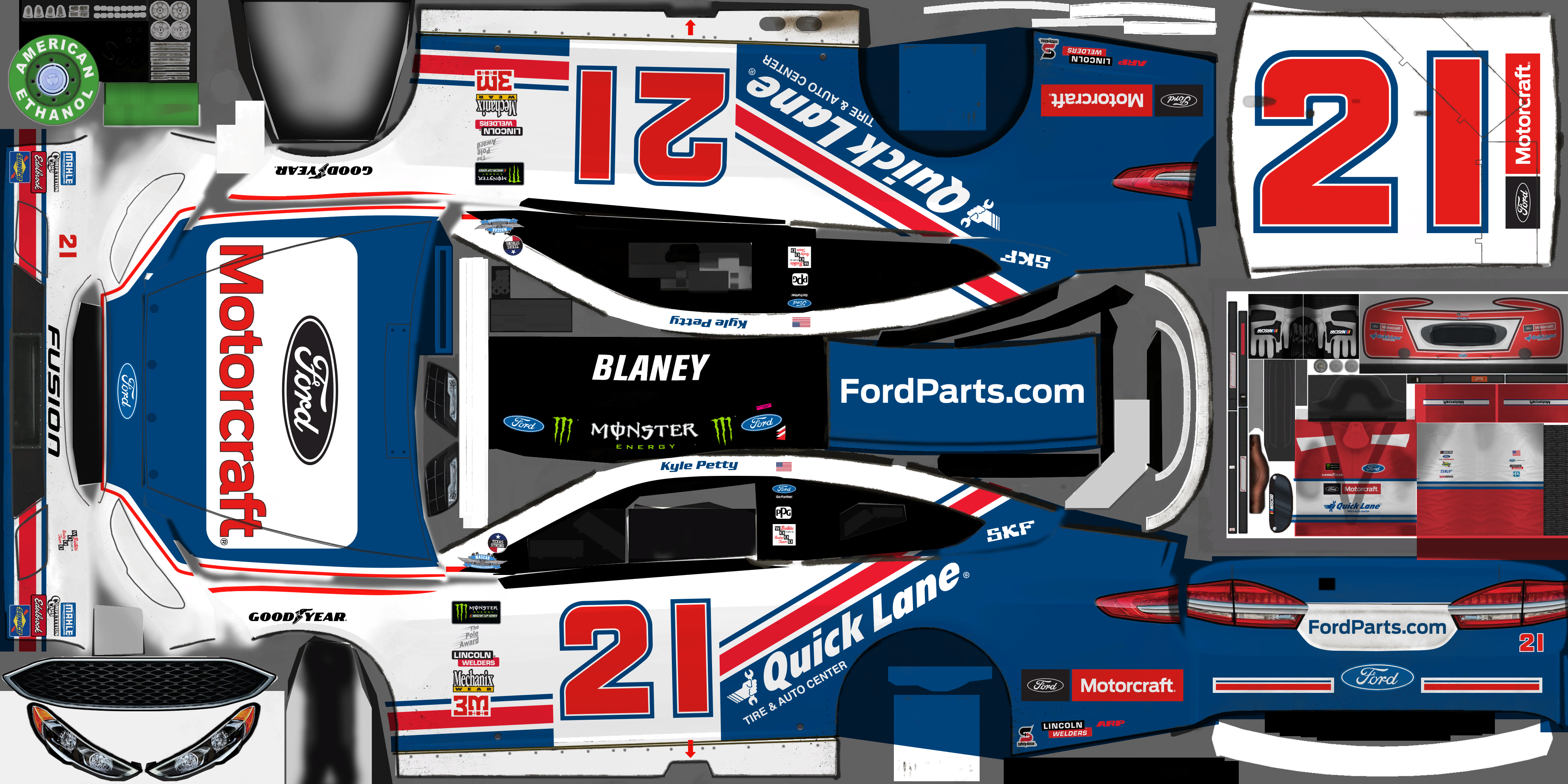 #21 Ryan Blaney