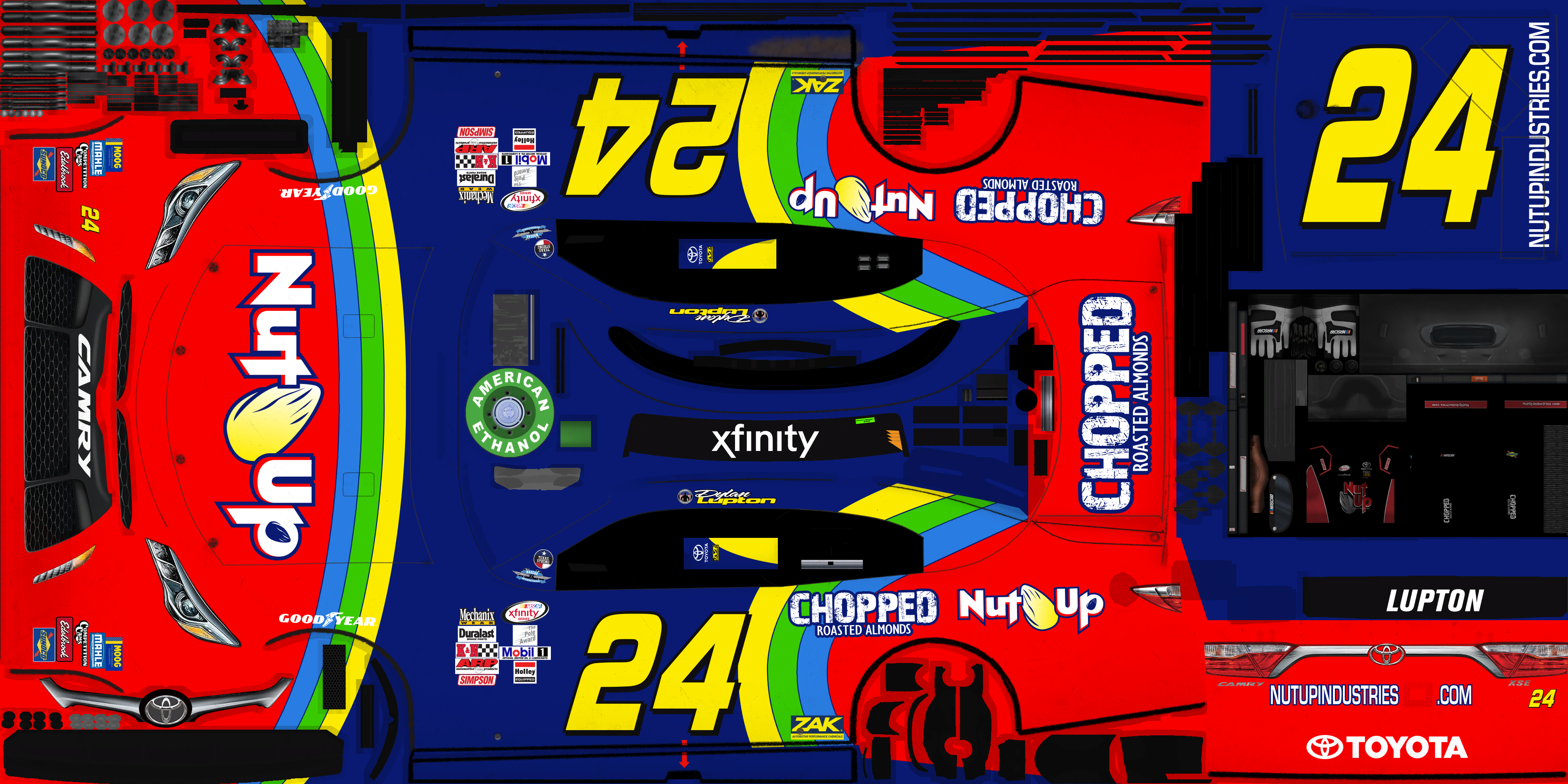 NASCAR Heat 2 - #24 Dylan Lupton (Darlington)