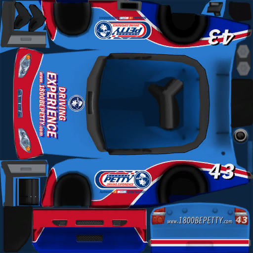 NASCAR Kart Racing - Richard Petty