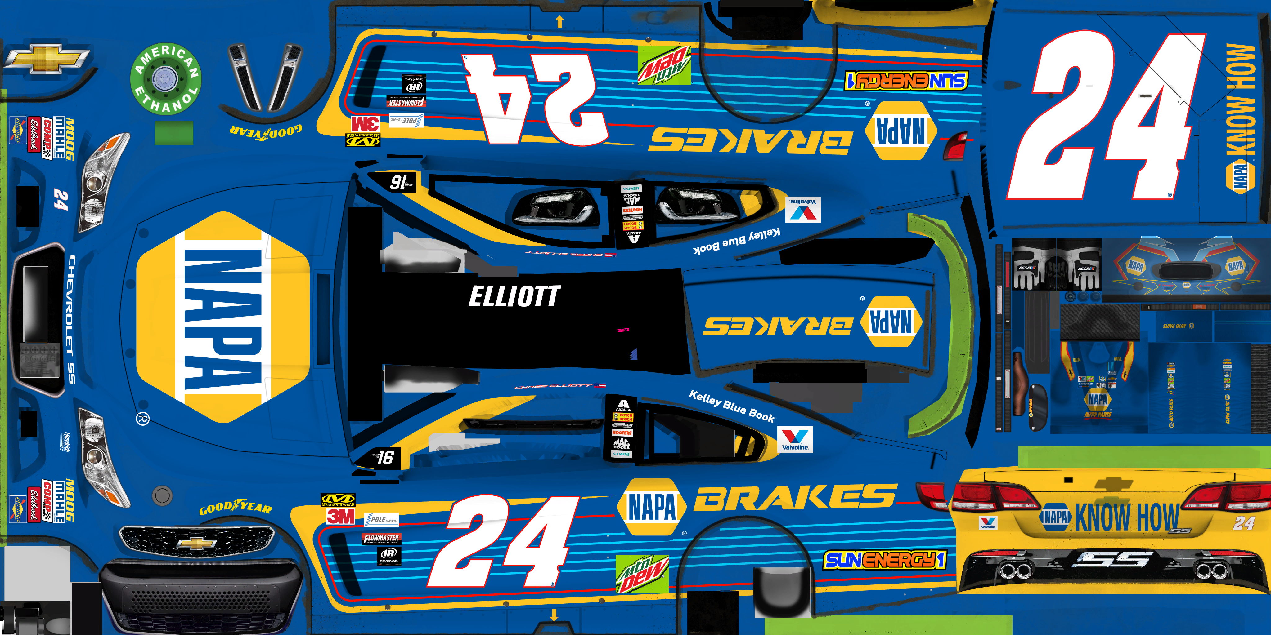 #24 Chase Elliott (Chicagoland II)