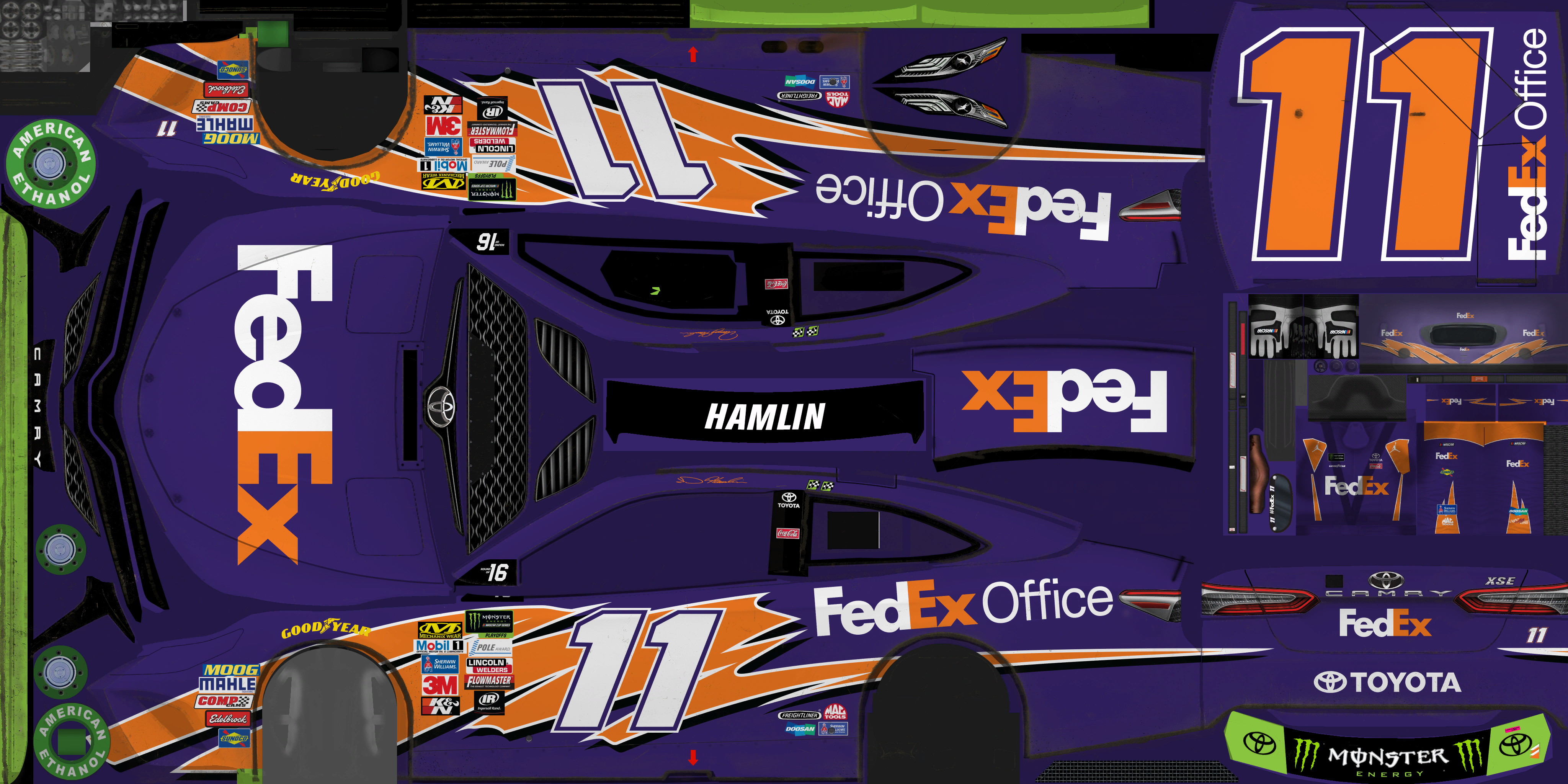 #11 Denny Hamlin (Chicagoland II)