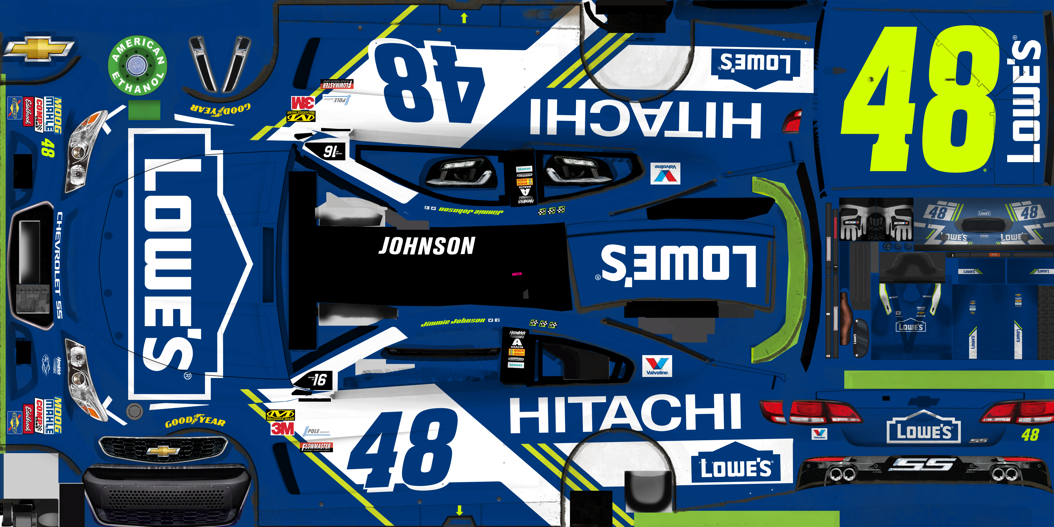 #48 Jimmie Johnson (Chicagoland II)