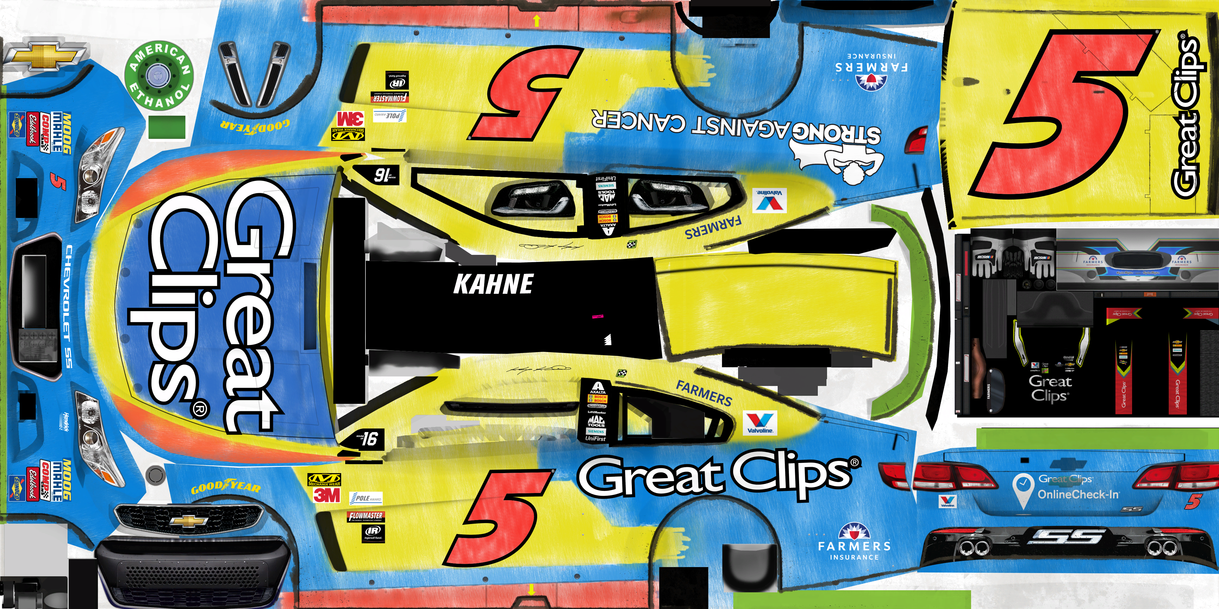 NASCAR Heat 2 - #5 Kasey Kahne (Chicagoland II)