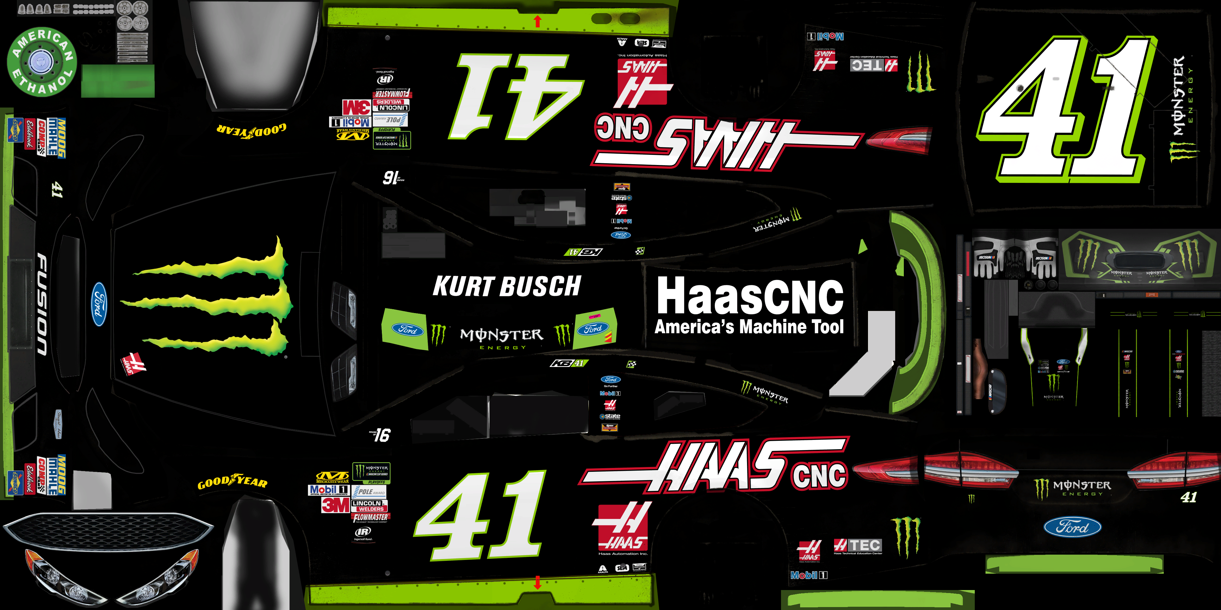 #41 Kurt Busch (Chicagoland II)