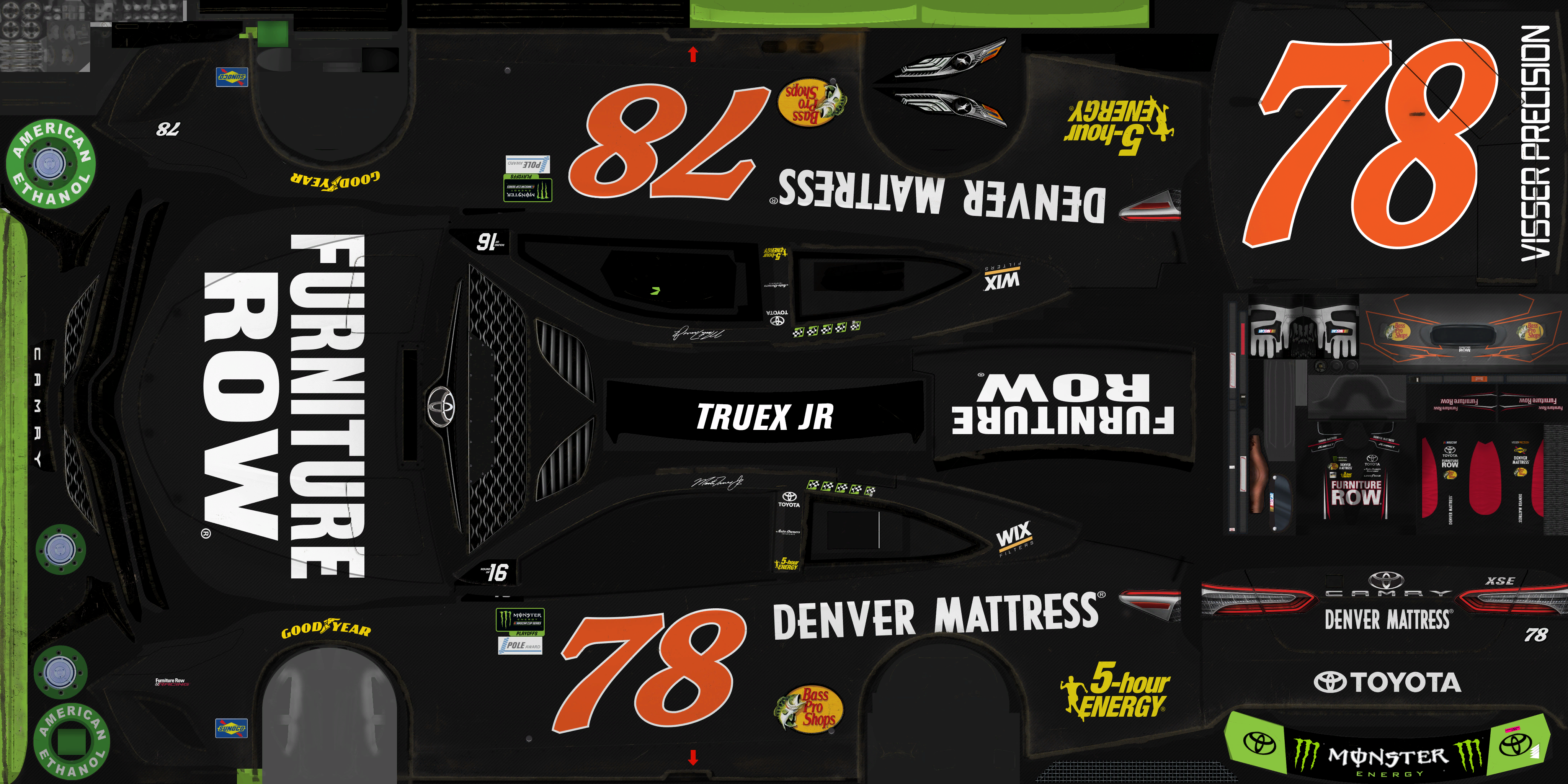 NASCAR Heat 2 - #78 Martin Truex Jr. (Chicagoland II)