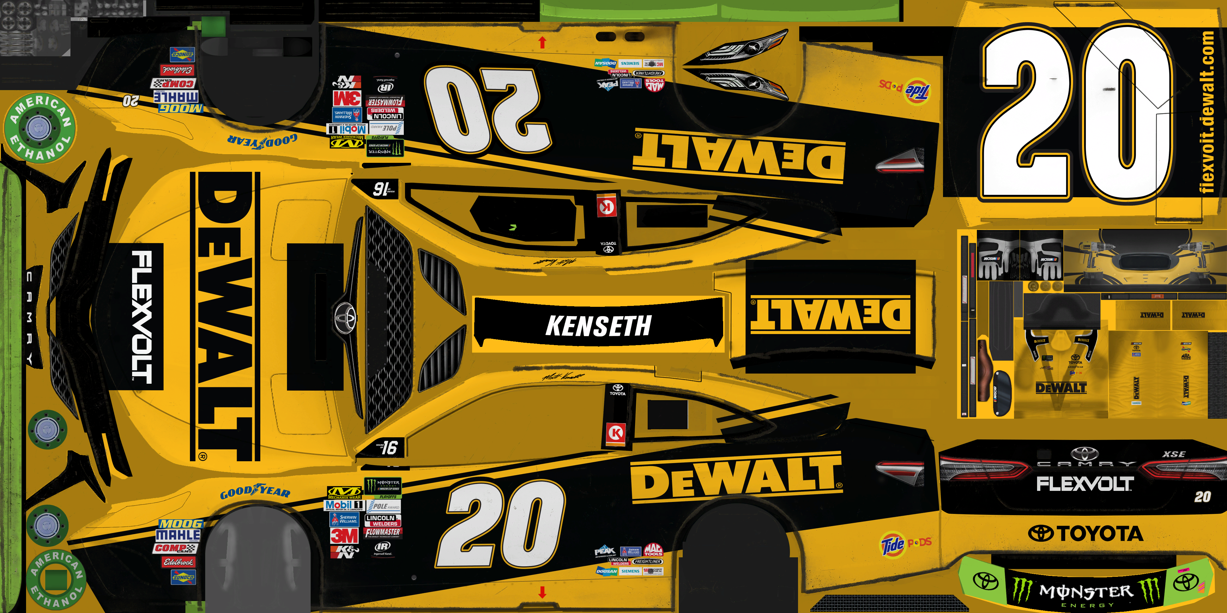 NASCAR Heat 2 - #20 Matt Kenseth (Chicagoland II)