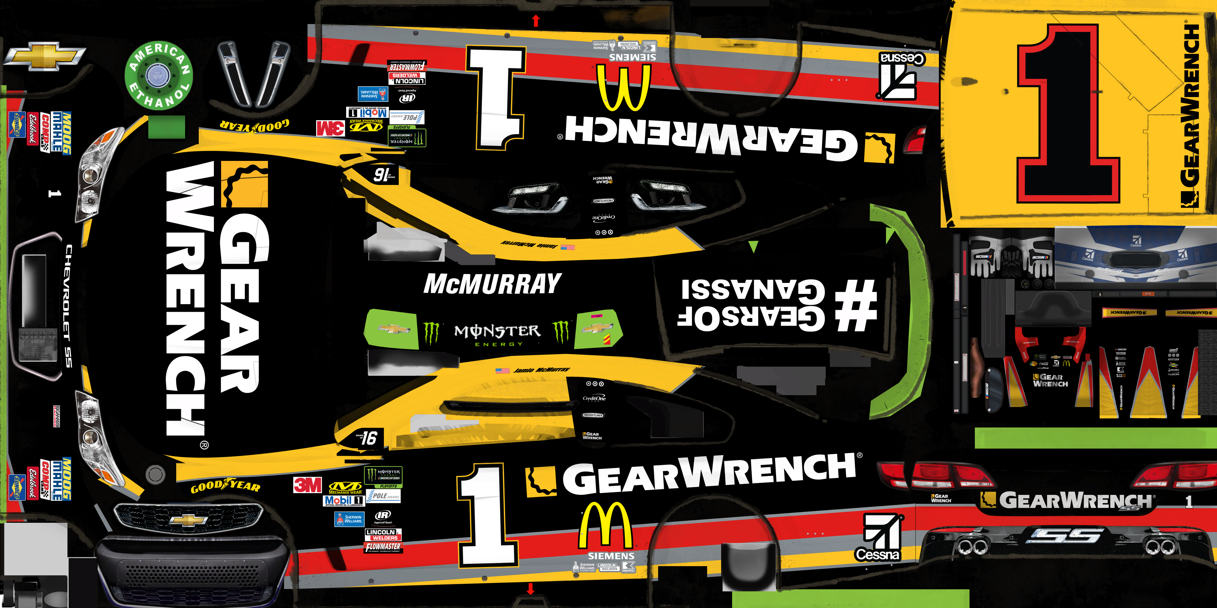 NASCAR Heat 2 - #1 Jamie McMurray (Dover II)