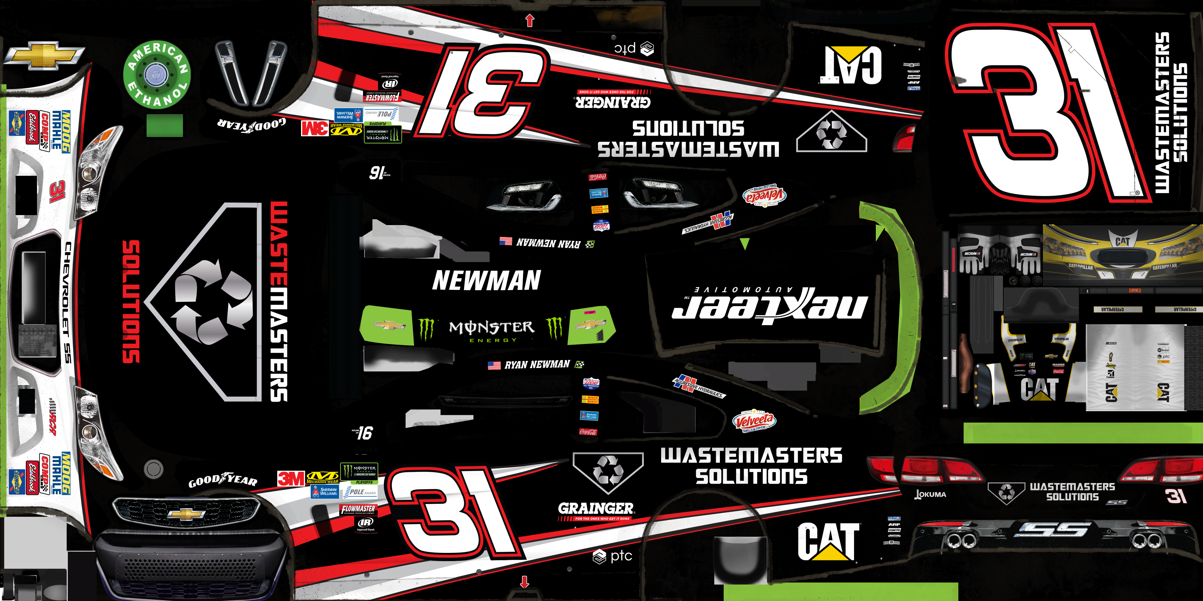 NASCAR Heat 2 - #31 Ryan Newman (New Hampshire II)