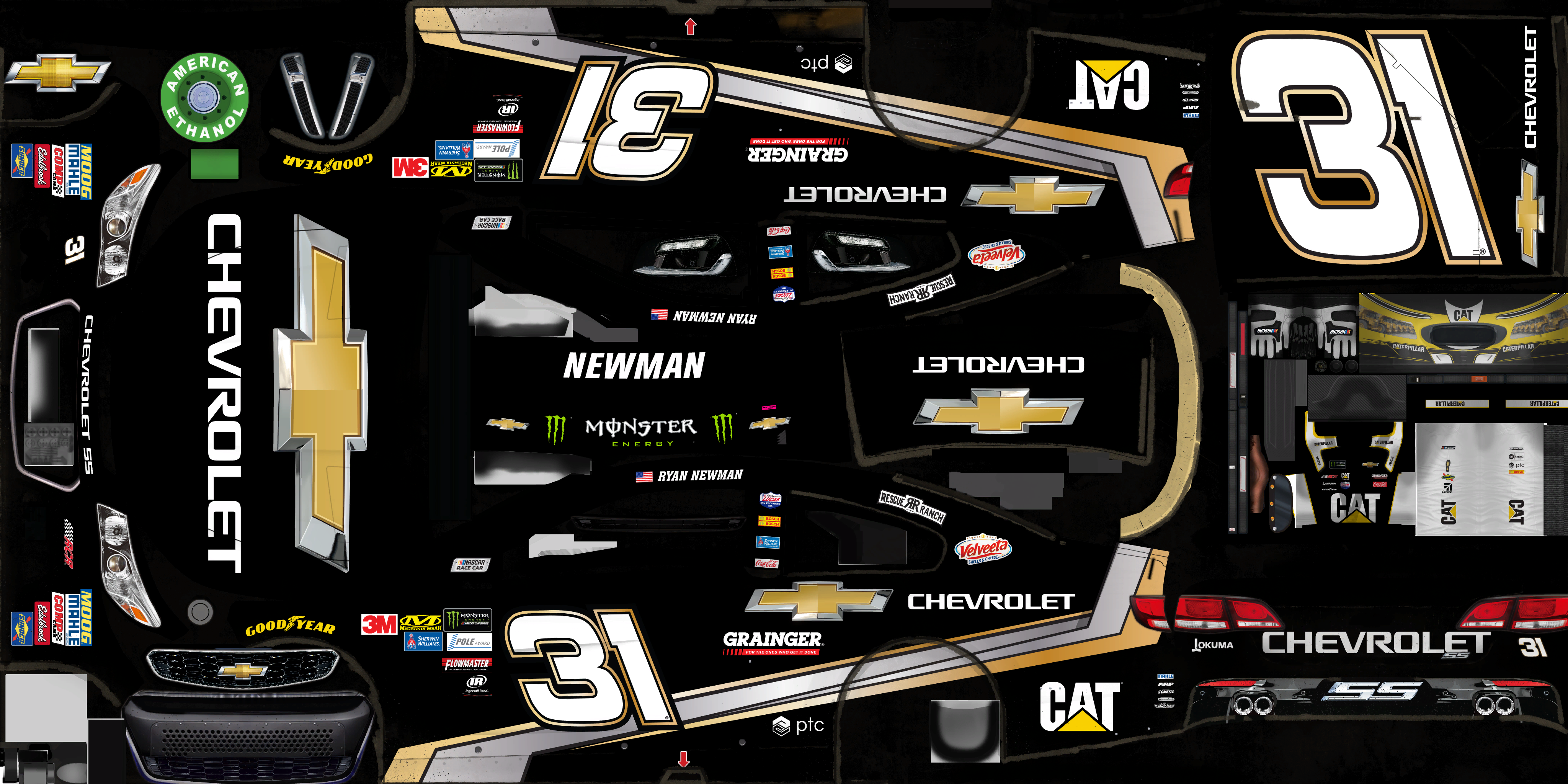 NASCAR Heat 2 - #31 Ryan Newman (Martinsville)