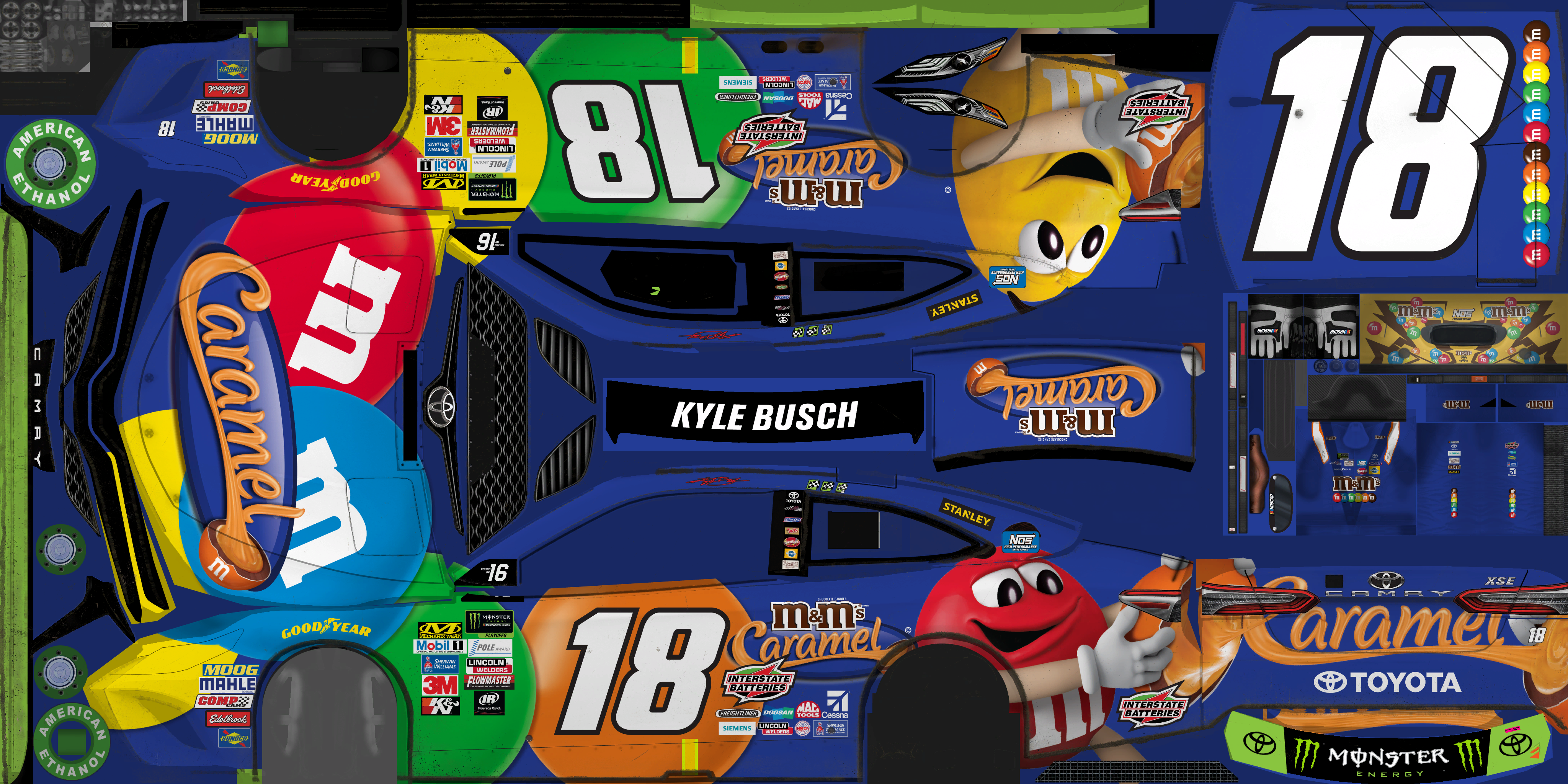 #18 Kyle Busch (New Hampshire II)