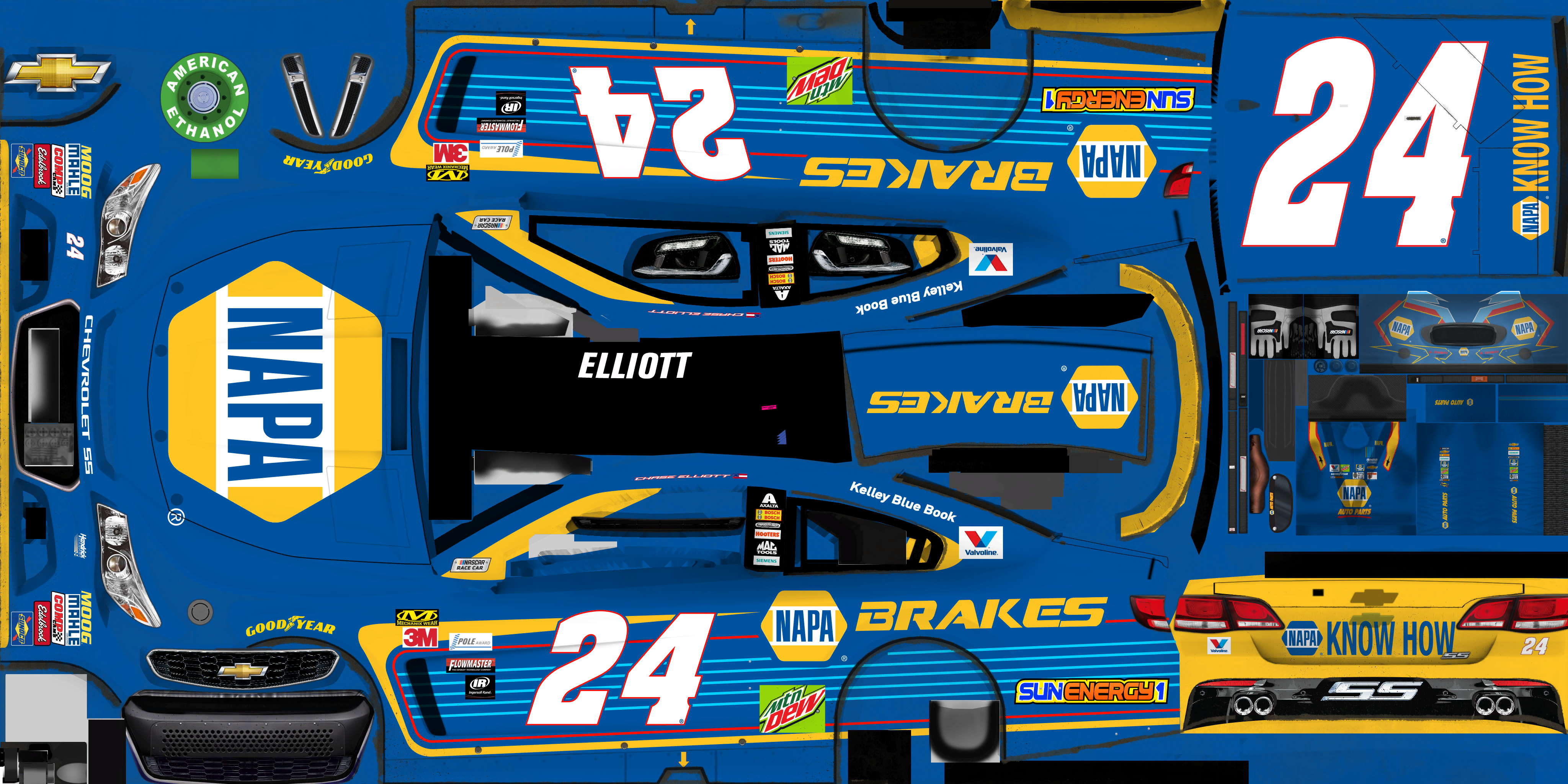 NASCAR Heat 2 - #24 Chase Elliott (Richmond)