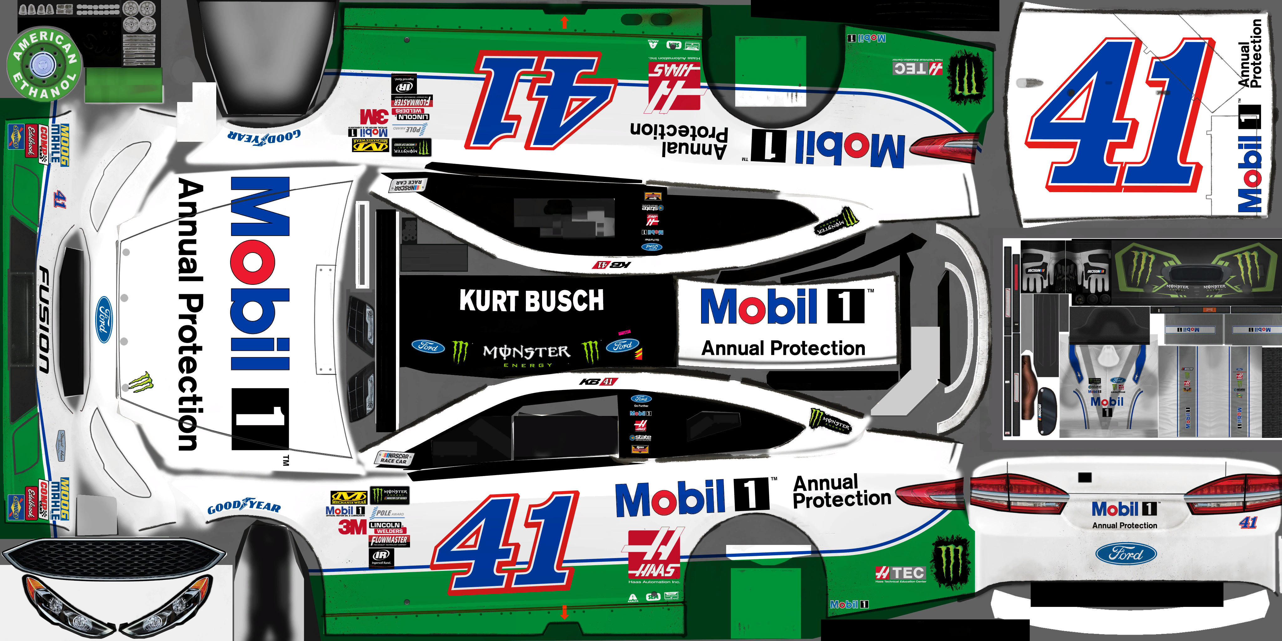 #41 Kurt Busch (Richmond)