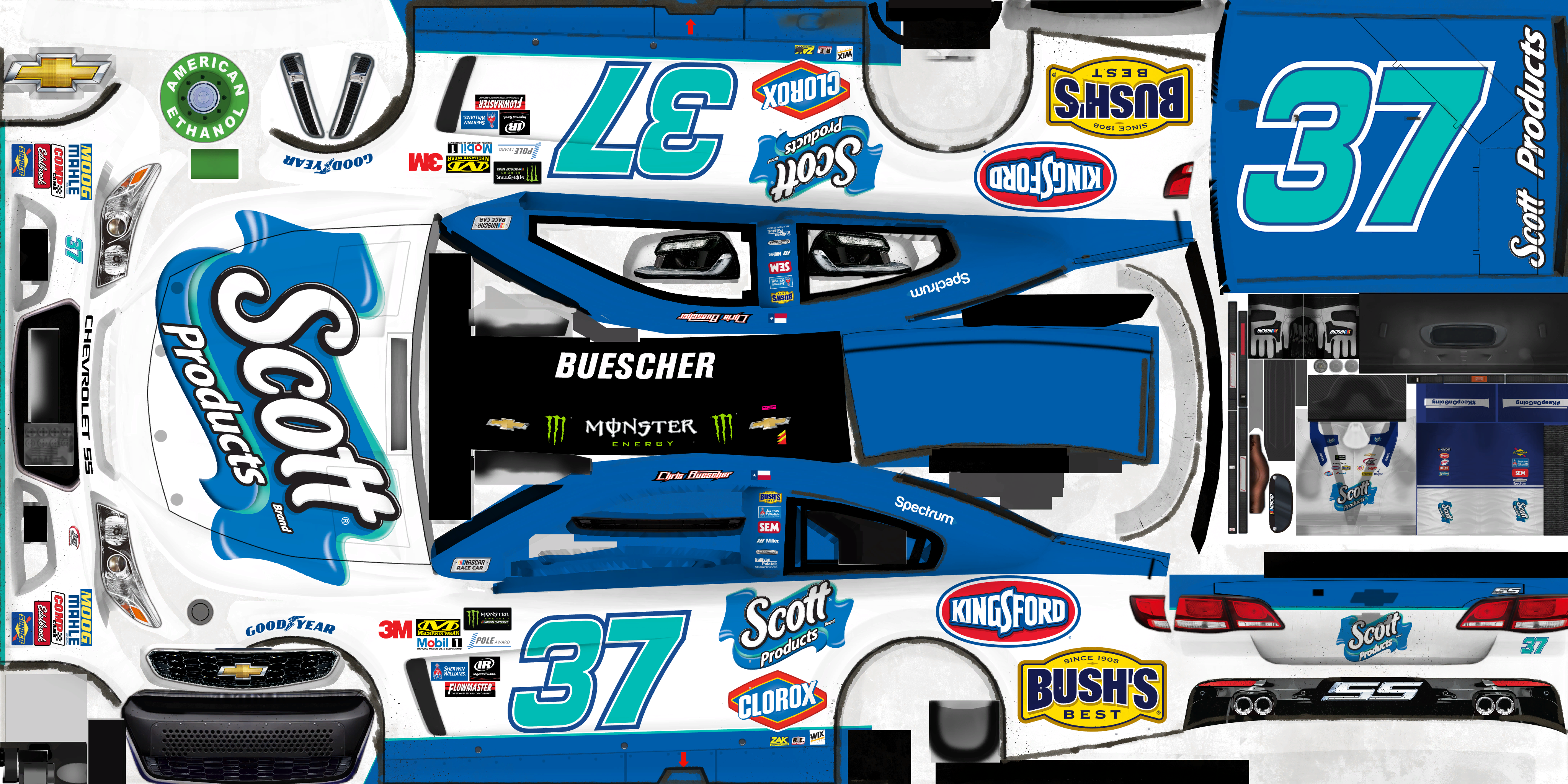 #37 Chris Buescher (Texas)