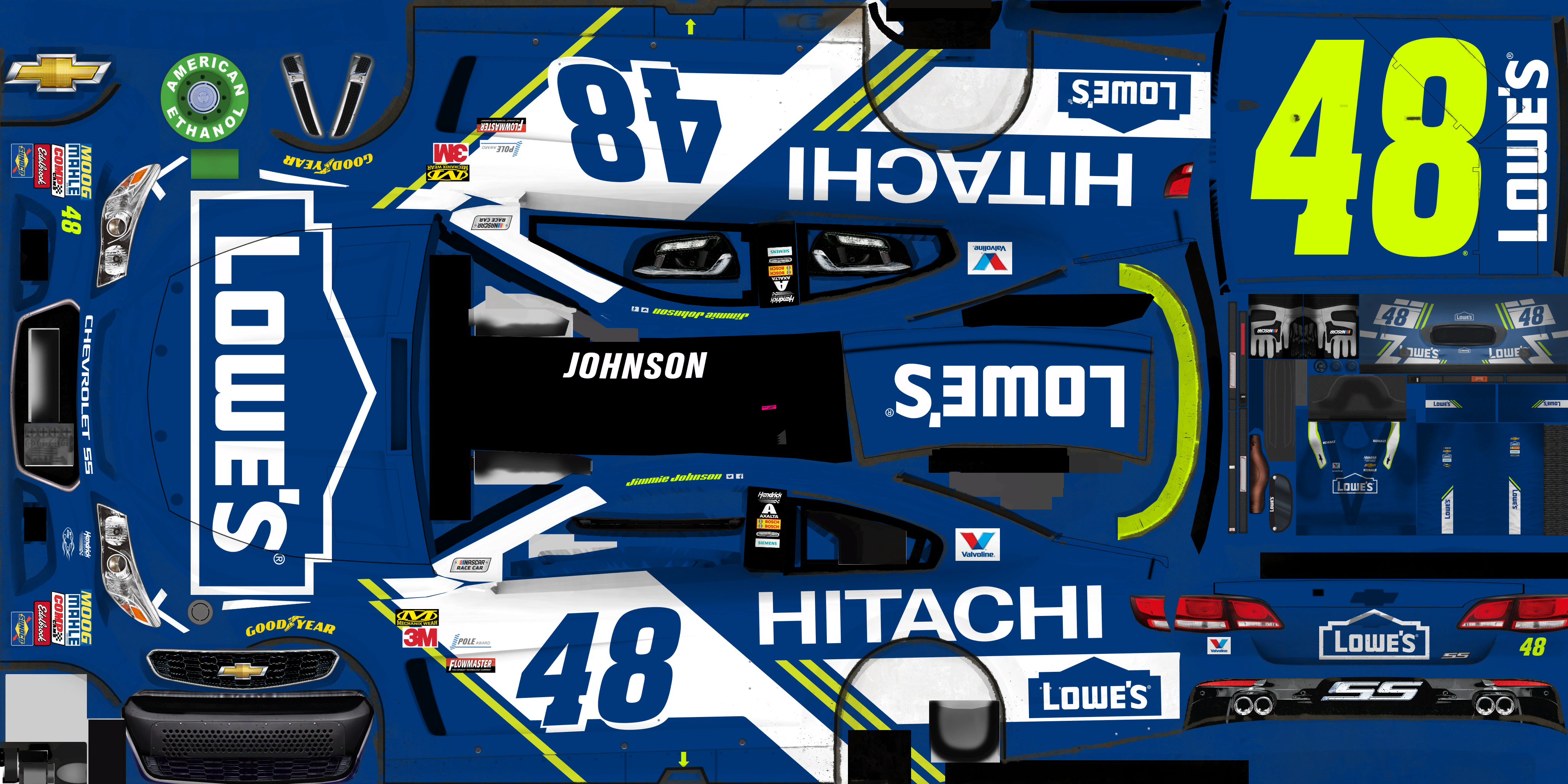 NASCAR Heat 2 - #48 Jimmie Johnson (Texas)